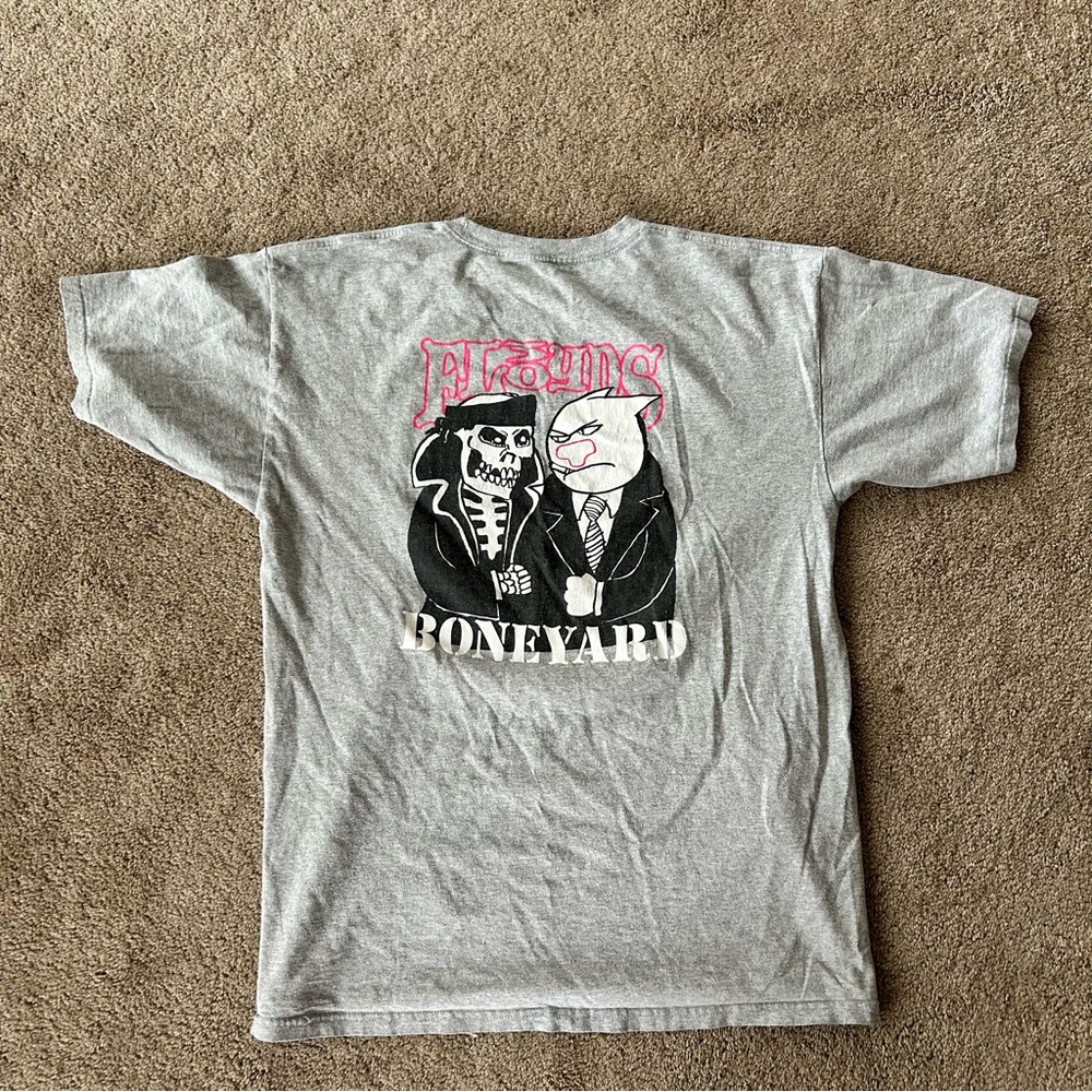 vintage grey gumball ipa tee